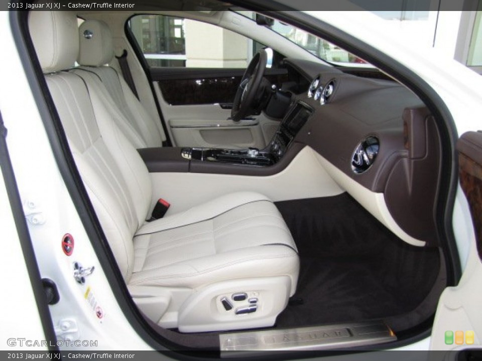 Cashew/Truffle 2013 Jaguar XJ Interiors