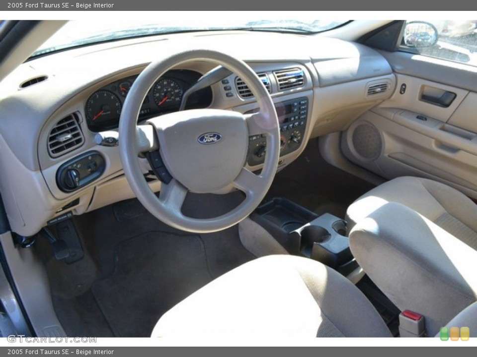 Beige 2005 Ford Taurus Interiors