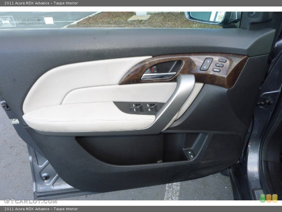 Taupe Interior Door Panel for the 2011 Acura MDX Advance #90833716