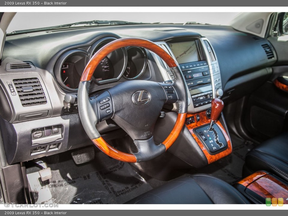 Black Interior Photo for the 2009 Lexus RX 350 #90836716