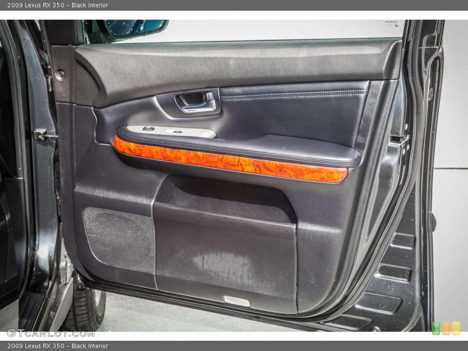 Black Interior Door Panel for the 2009 Lexus RX 350 #90837054