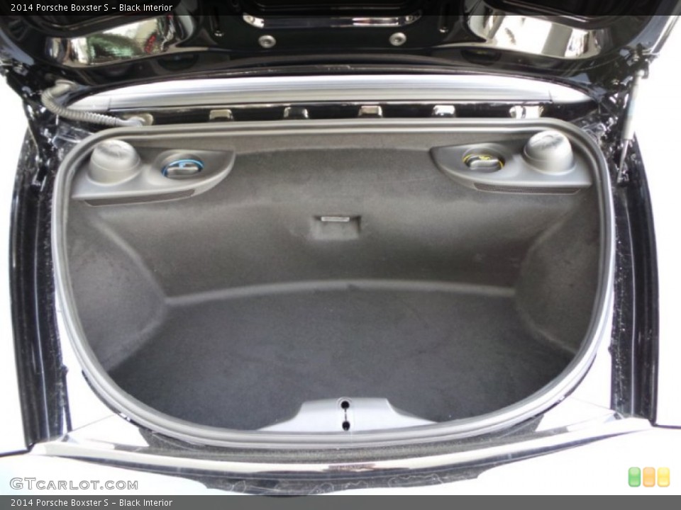 Black Interior Trunk for the 2014 Porsche Boxster S #90838015