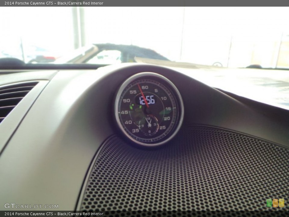 Black/Carrera Red Interior Gauges for the 2014 Porsche Cayenne GTS #90840289