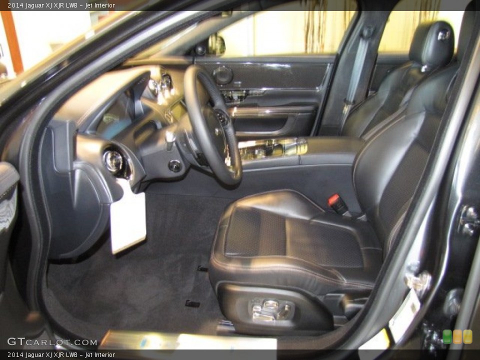 Jet Interior Front Seat for the 2014 Jaguar XJ XJR LWB #90840817