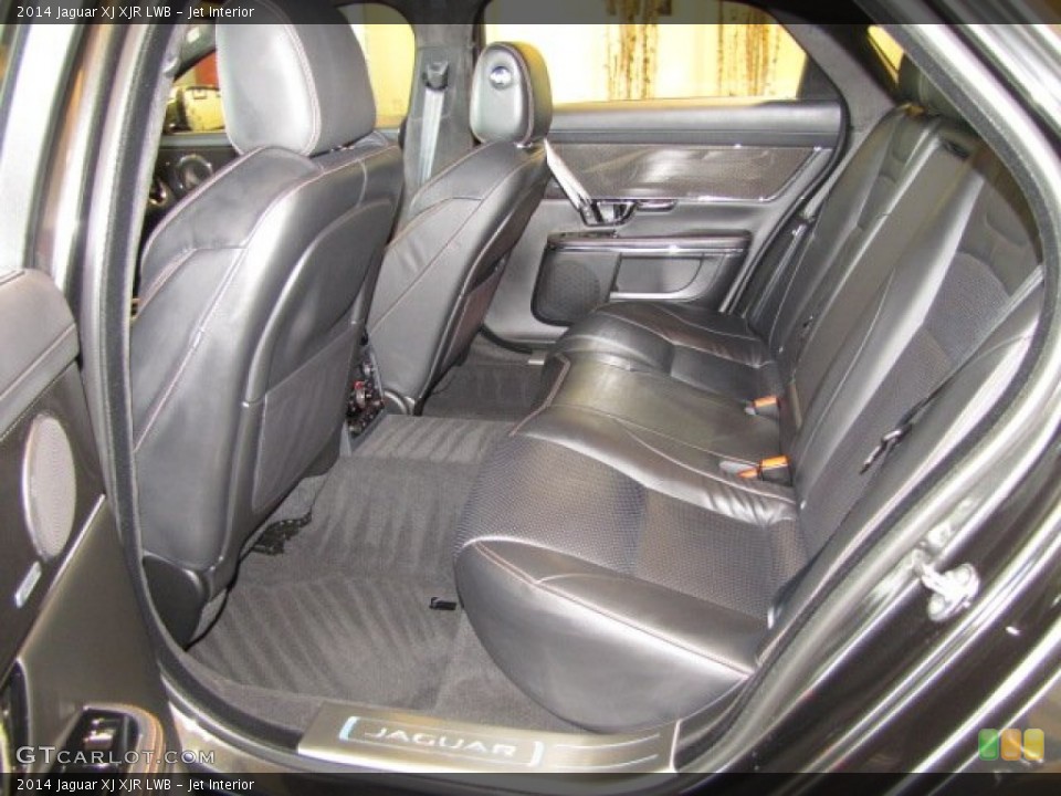 Jet Interior Rear Seat for the 2014 Jaguar XJ XJR LWB #90840827