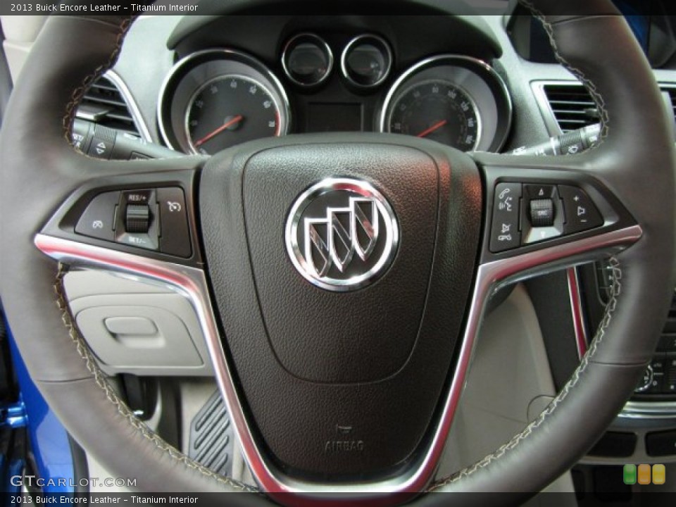 Titanium Interior Steering Wheel for the 2013 Buick Encore Leather #90842602