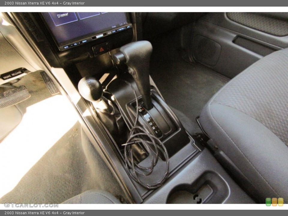 Gray Interior Transmission for the 2003 Nissan Xterra XE V6 4x4 #90843352