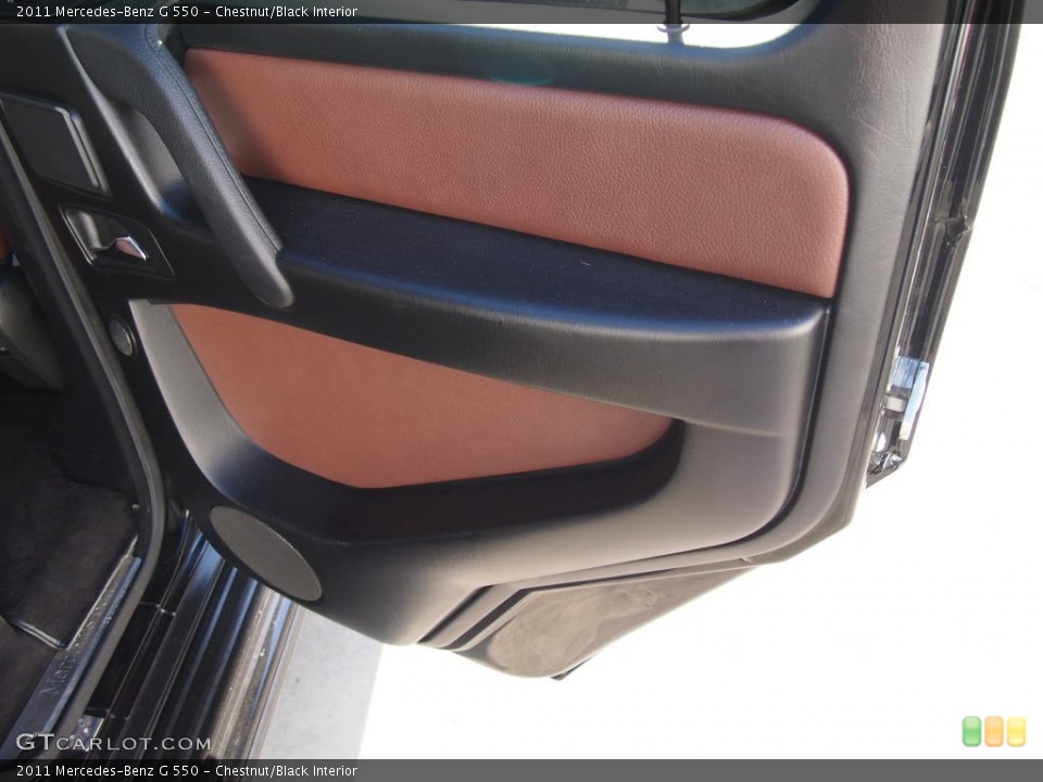 Chestnut/Black Interior Door Panel for the 2011 Mercedes-Benz G 550 #90845074