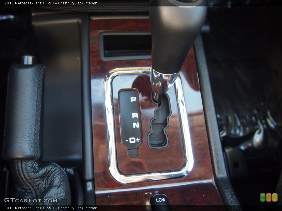 Chestnut/Black Interior Transmission for the 2011 Mercedes-Benz G 550 #90845197