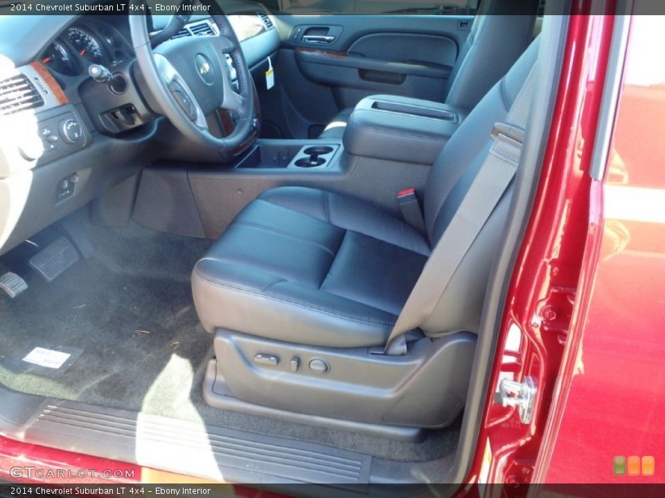 Ebony Interior Photo for the 2014 Chevrolet Suburban LT 4x4 #90848323