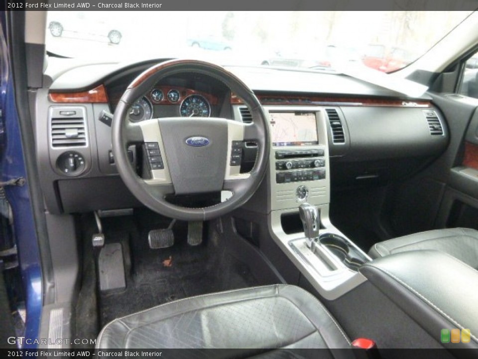 Charcoal Black Interior Prime Interior for the 2012 Ford Flex Limited AWD #90848521