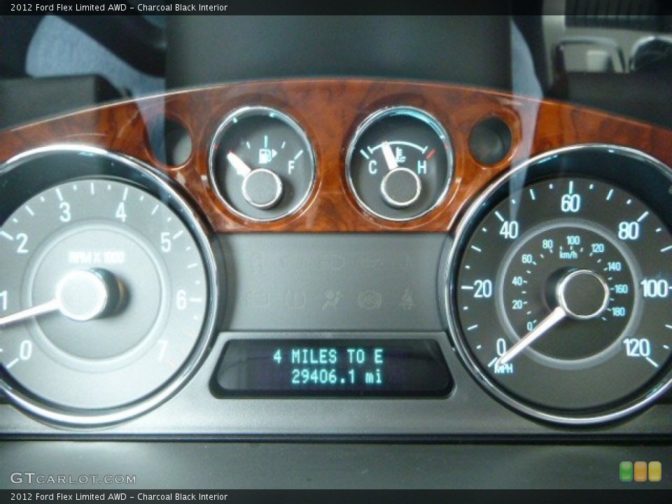 Charcoal Black Interior Gauges for the 2012 Ford Flex Limited AWD #90848566
