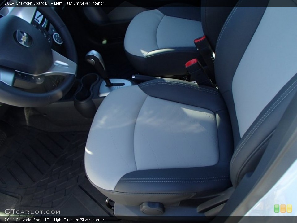 Light Titanium/Silver 2014 Chevrolet Spark Interiors