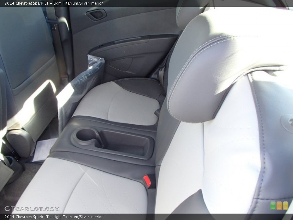 Light Titanium/Silver Interior Rear Seat for the 2014 Chevrolet Spark LT #90848689