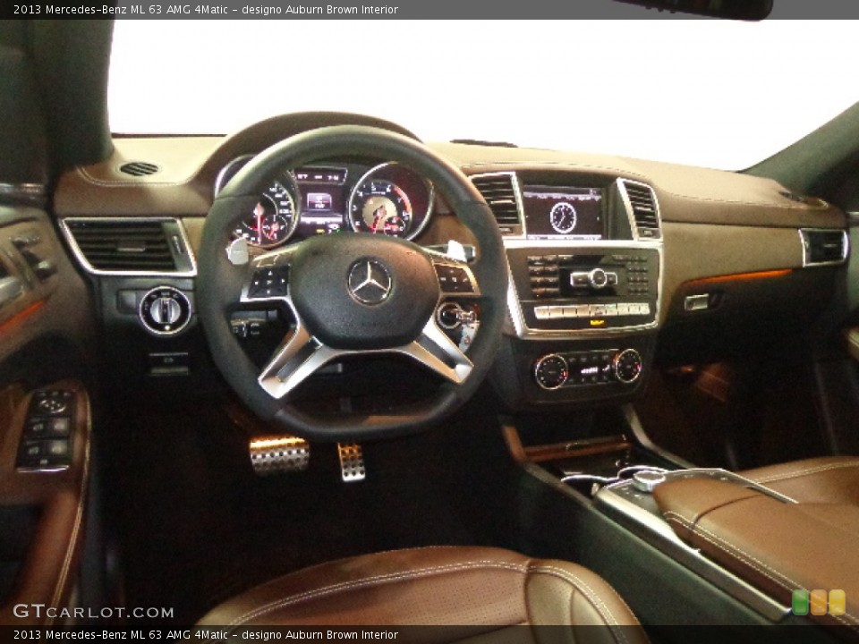 designo Auburn Brown Interior Dashboard for the 2013 Mercedes-Benz ML 63 AMG 4Matic #90851014