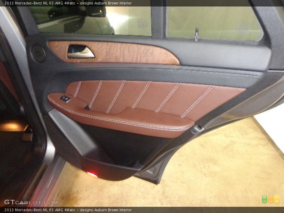 designo Auburn Brown Interior Door Panel for the 2013 Mercedes-Benz ML 63 AMG 4Matic #90851035