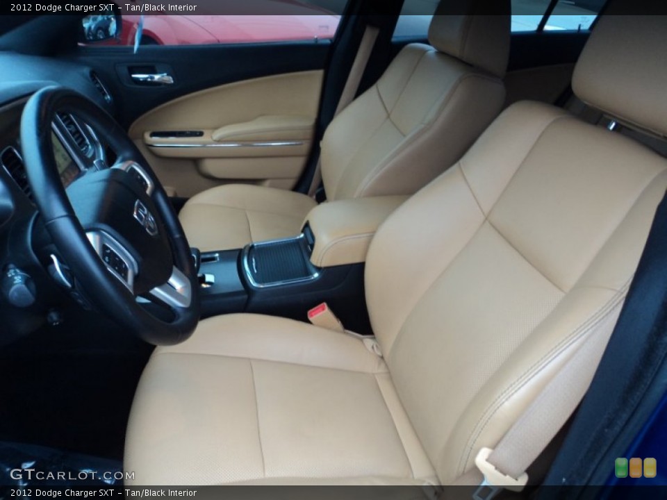 Tan/Black Interior Photo for the 2012 Dodge Charger SXT #90861096