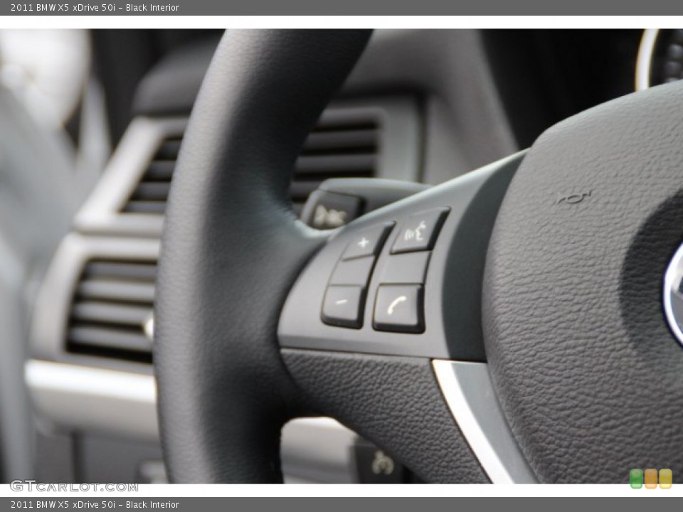 Black Interior Controls for the 2011 BMW X5 xDrive 50i #90862667