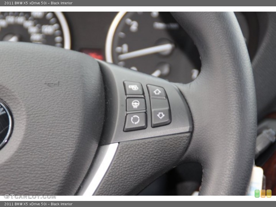 Black Interior Controls for the 2011 BMW X5 xDrive 50i #90862688