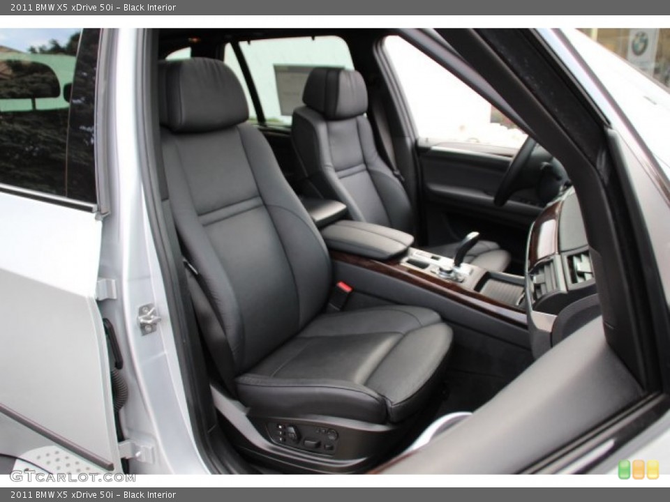 Black Interior Front Seat for the 2011 BMW X5 xDrive 50i #90862882