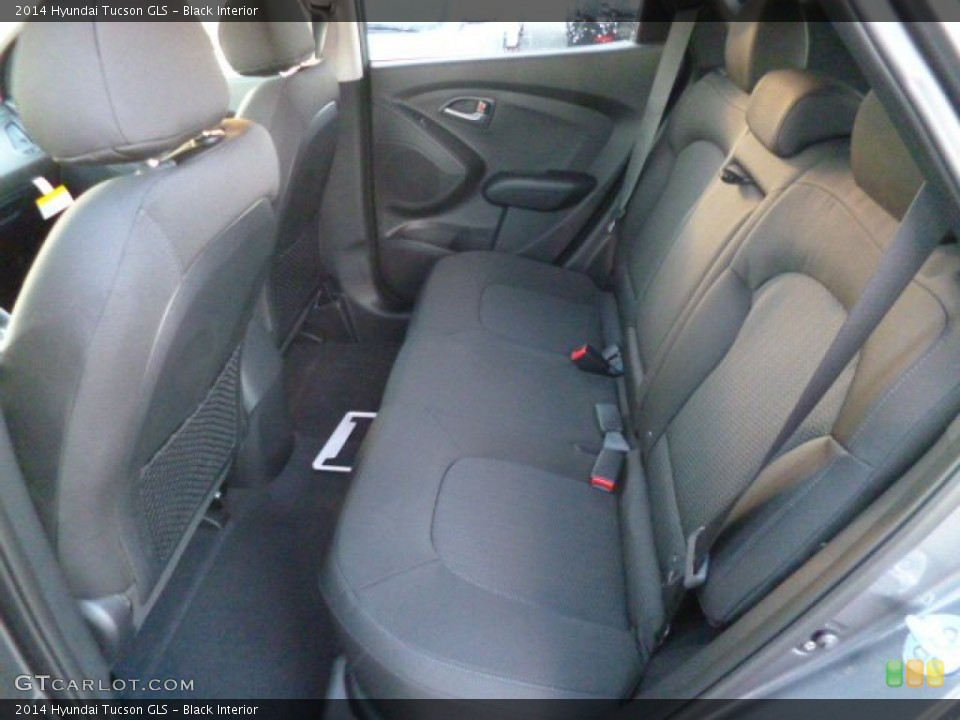 Black Interior Rear Seat for the 2014 Hyundai Tucson GLS #90866768