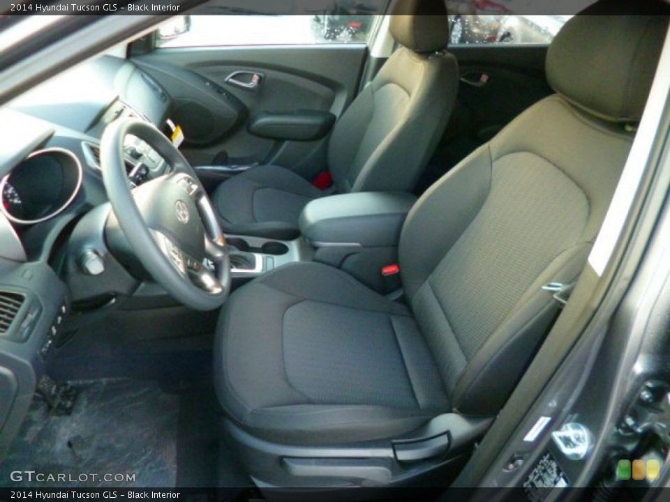 Black Interior Front Seat for the 2014 Hyundai Tucson GLS #90866807