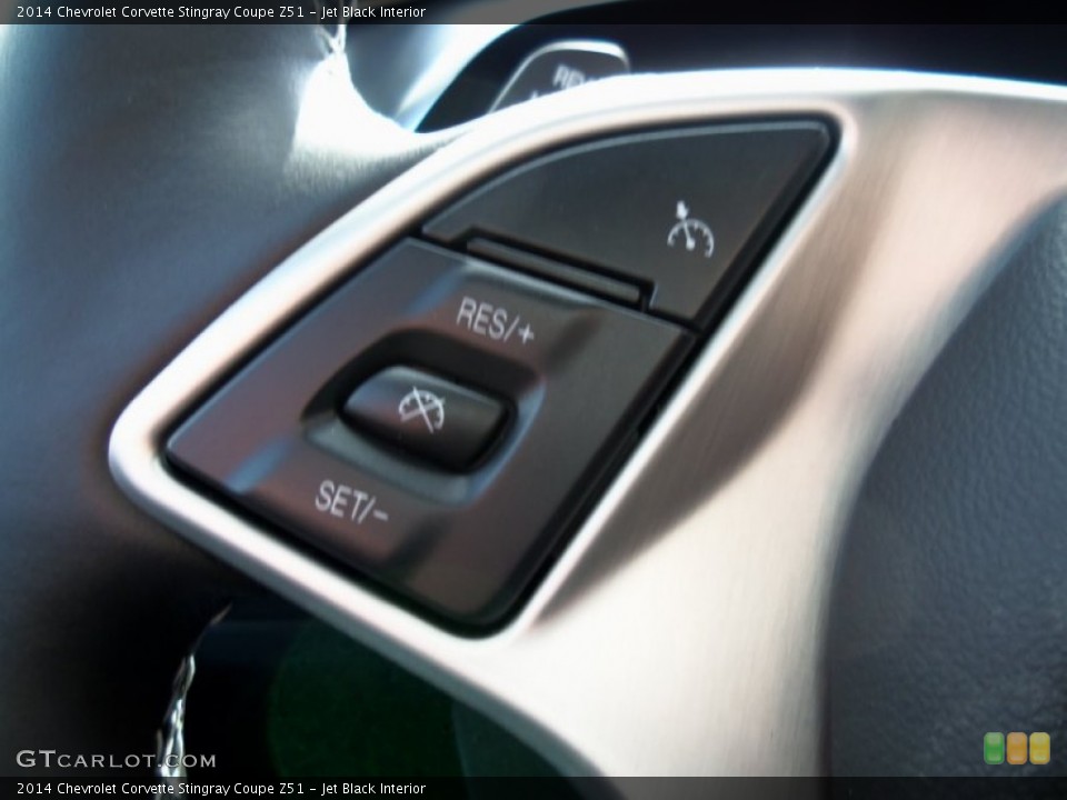 Jet Black Interior Controls for the 2014 Chevrolet Corvette Stingray Coupe Z51 #90867287