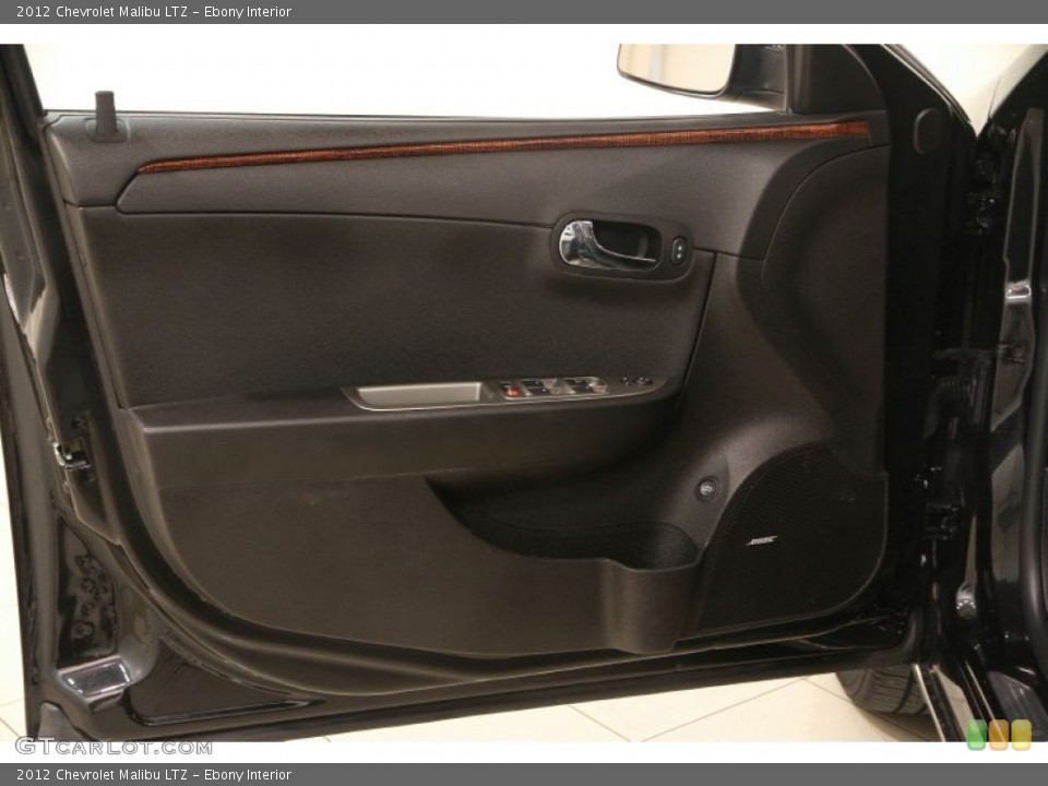 Ebony Interior Door Panel for the 2012 Chevrolet Malibu LTZ #90868530