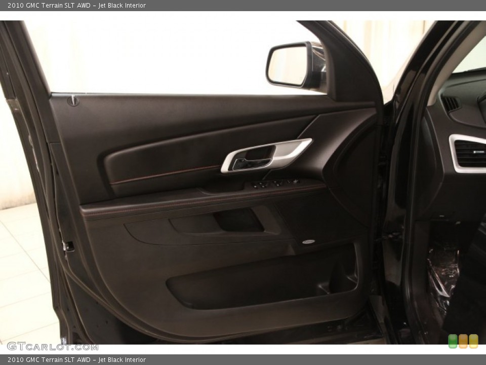 Jet Black Interior Door Panel for the 2010 GMC Terrain SLT AWD #90869860
