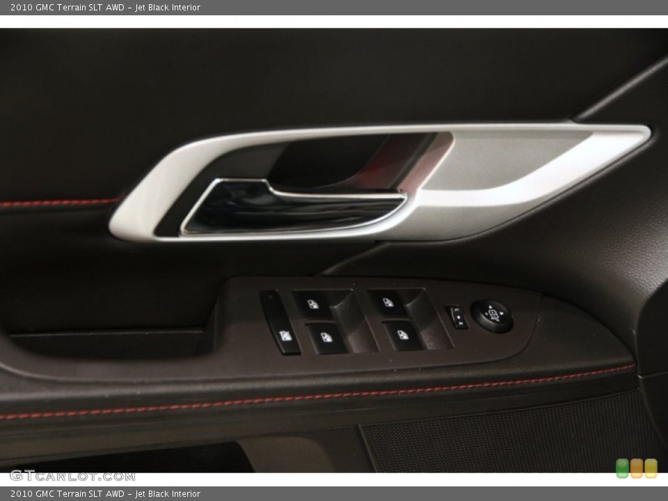 Jet Black Interior Controls for the 2010 GMC Terrain SLT AWD #90869871