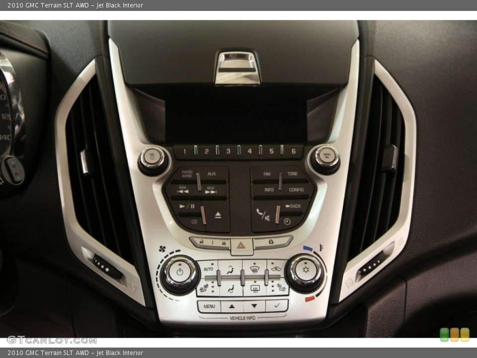 Jet Black Interior Controls for the 2010 GMC Terrain SLT AWD #90869965