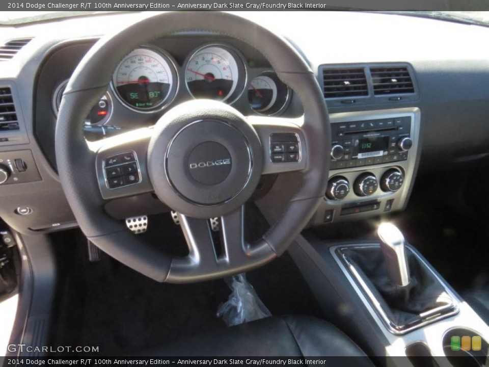Anniversary Dark Slate Gray/Foundry Black Interior Dashboard for the 2014 Dodge Challenger R/T 100th Anniversary Edition #90870715