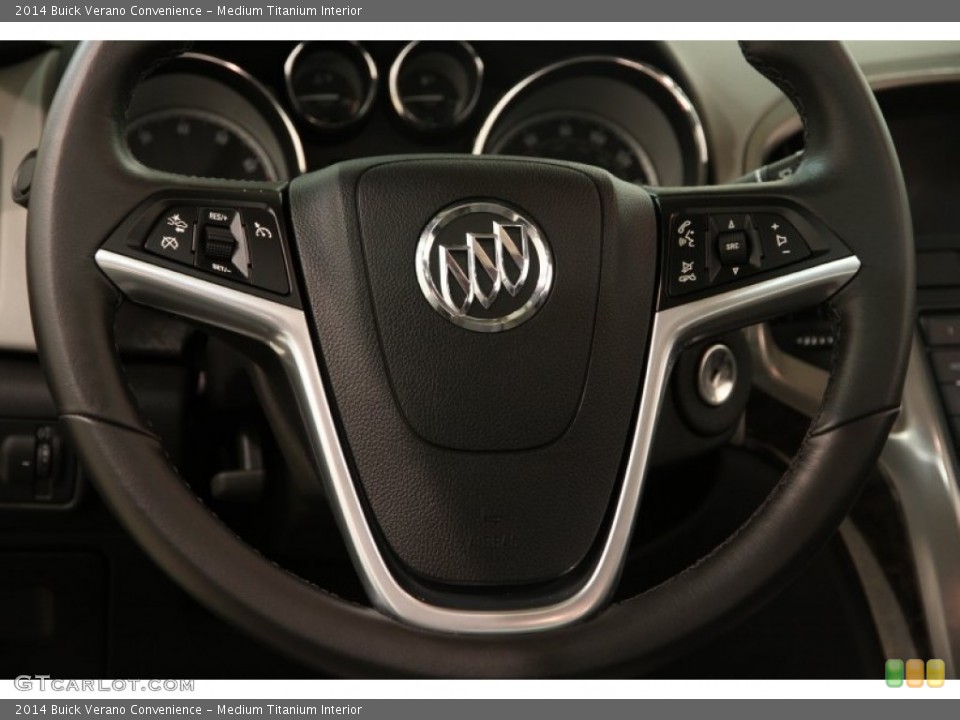 Medium Titanium Interior Steering Wheel for the 2014 Buick Verano Convenience #90871040