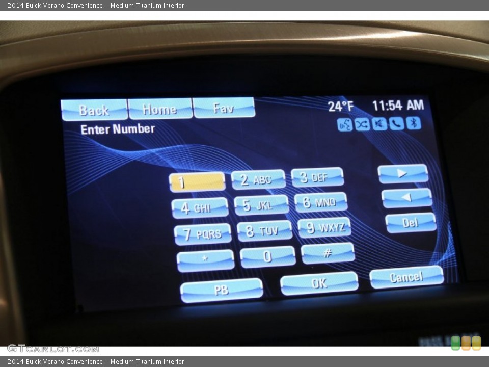 Medium Titanium Interior Controls for the 2014 Buick Verano Convenience #90871229