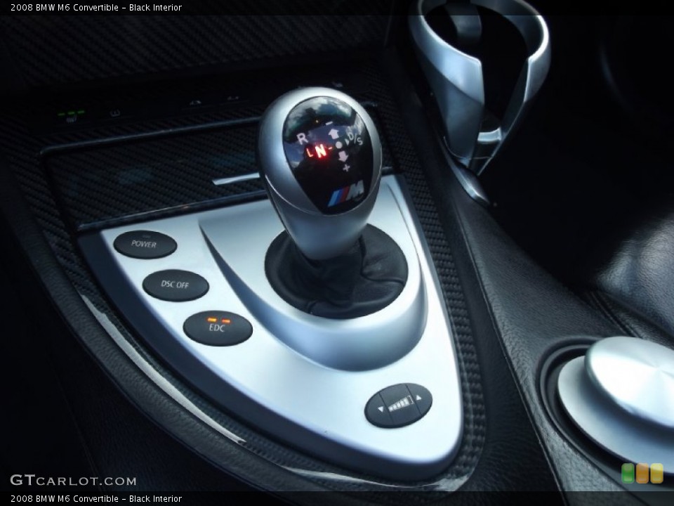 Black Interior Transmission for the 2008 BMW M6 Convertible #90871382