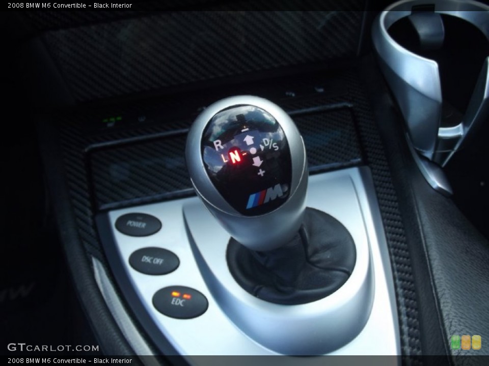 Black Interior Transmission for the 2008 BMW M6 Convertible #90871523