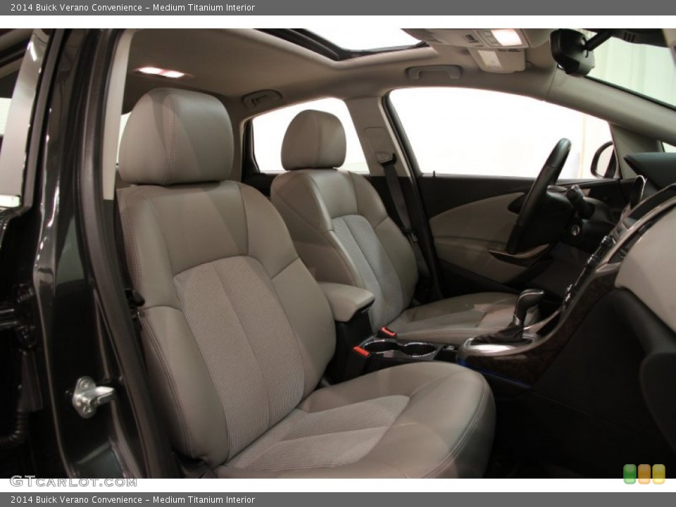 Medium Titanium Interior Front Seat for the 2014 Buick Verano Convenience #90871529
