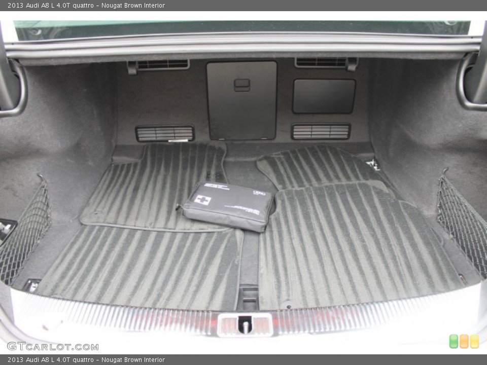 Nougat Brown Interior Trunk for the 2013 Audi A8 L 4.0T quattro #90874643