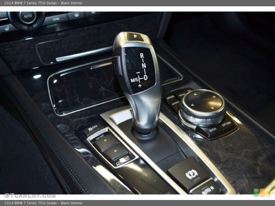 Black Interior Transmission for the 2014 BMW 7 Series 750i Sedan #90879142