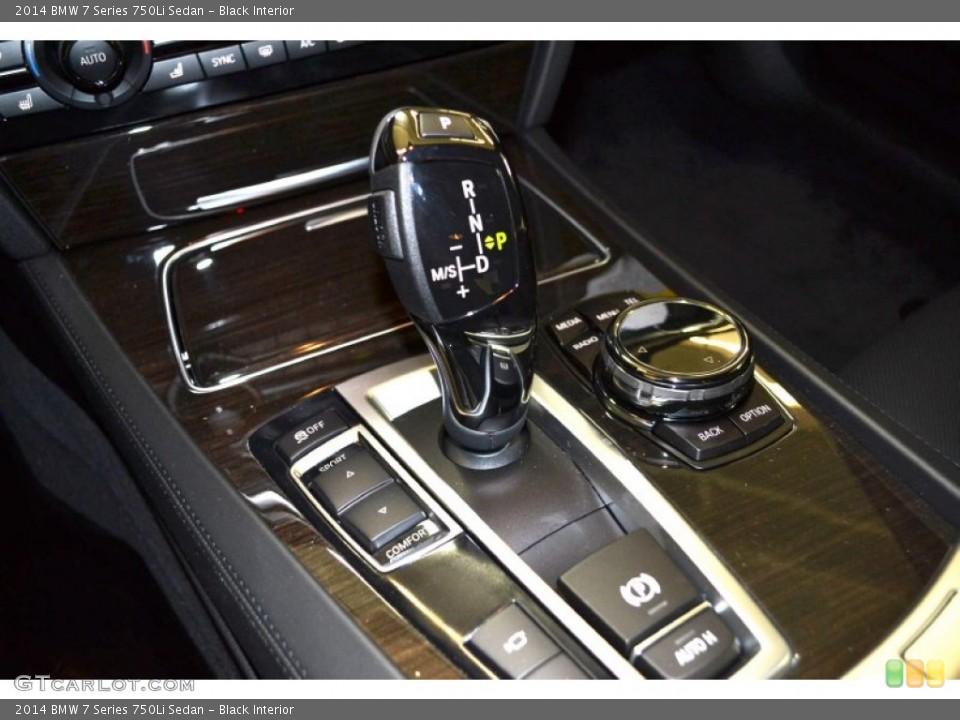 Black Interior Transmission for the 2014 BMW 7 Series 750Li Sedan #90879602
