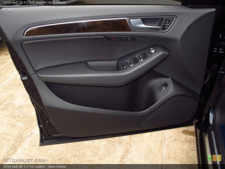 Black Interior Door Panel for the 2014 Audi Q5 3.0 TDI quattro #90879922