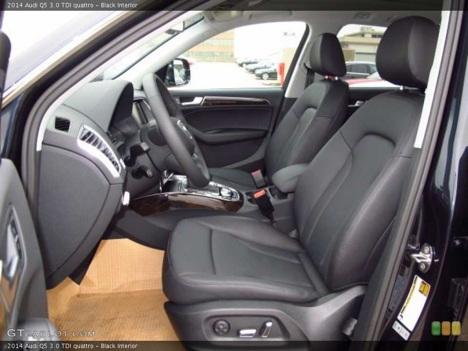 Black Interior Photo for the 2014 Audi Q5 3.0 TDI quattro #90879932