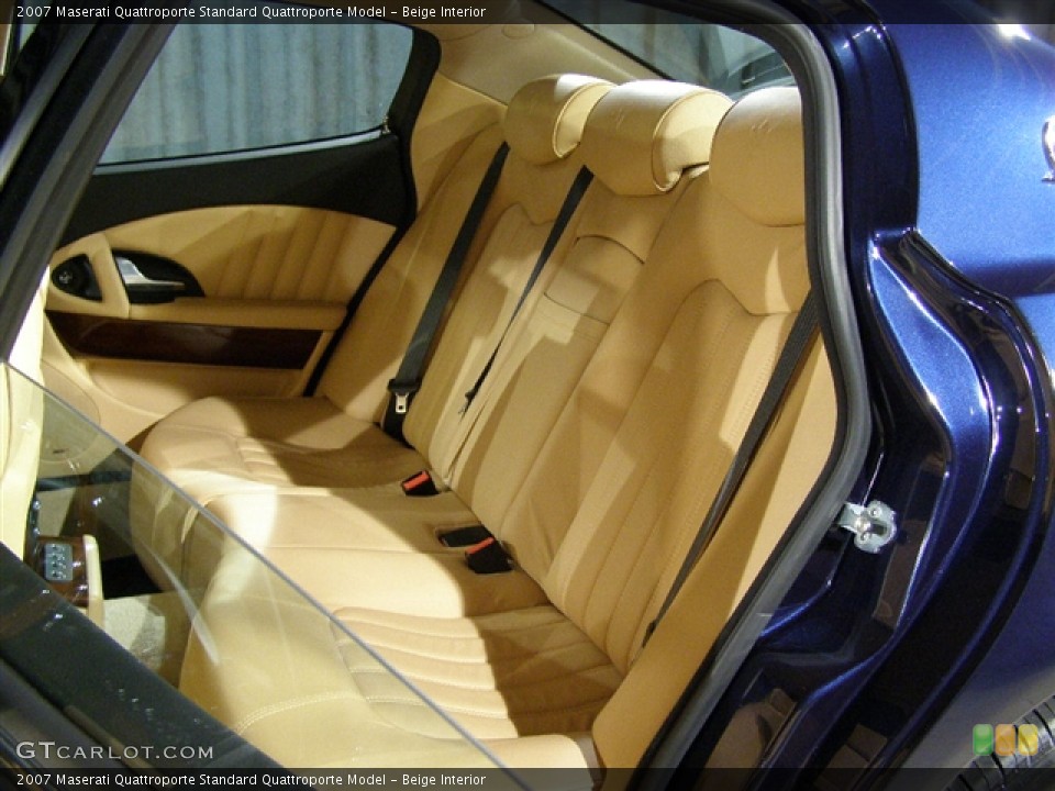 Beige Interior Photo for the 2007 Maserati Quattroporte  #90880