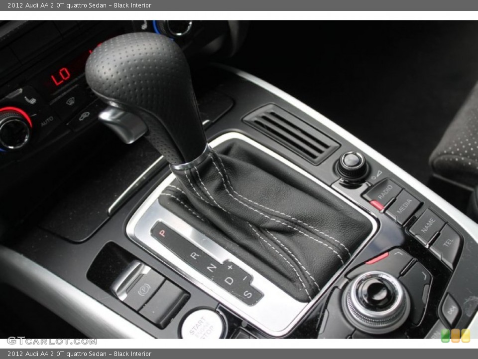 Black Interior Transmission for the 2012 Audi A4 2.0T quattro Sedan #90882832