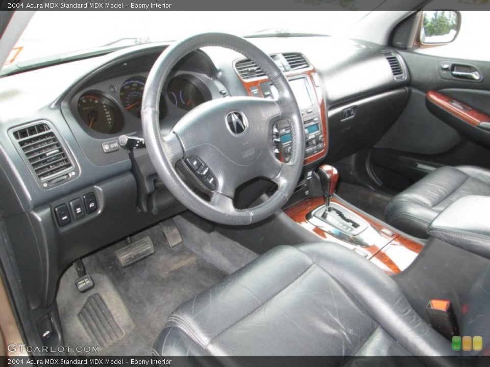 Ebony 2004 Acura MDX Interiors