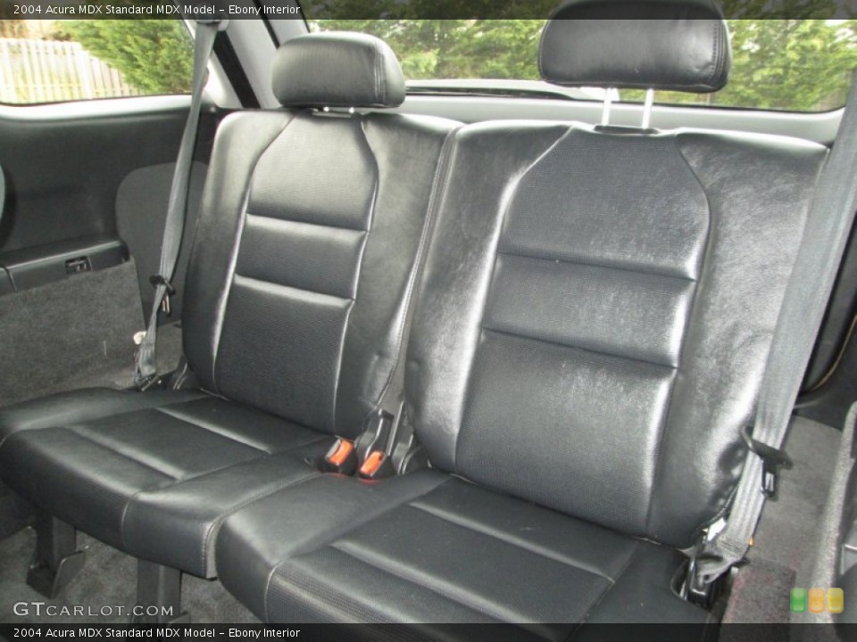 Ebony Interior Rear Seat for the 2004 Acura MDX  #90894661