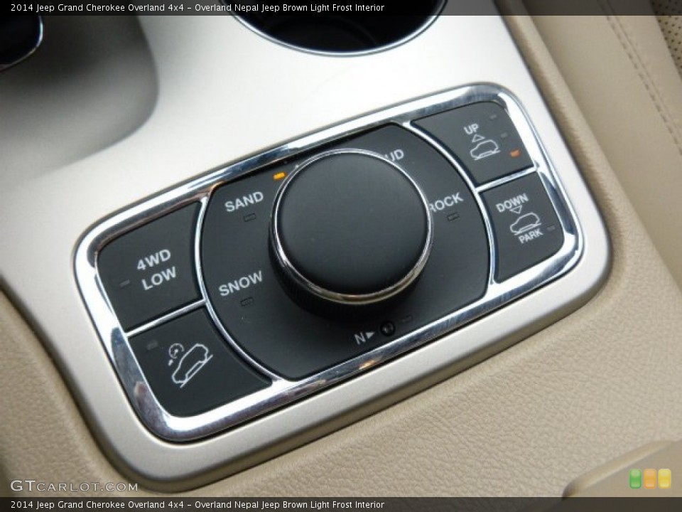 Overland Nepal Jeep Brown Light Frost Interior Controls for the 2014 Jeep Grand Cherokee Overland 4x4 #90894697