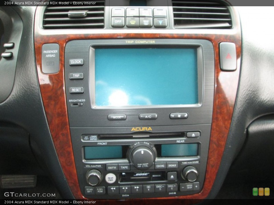 Ebony Interior Controls for the 2004 Acura MDX  #90894721