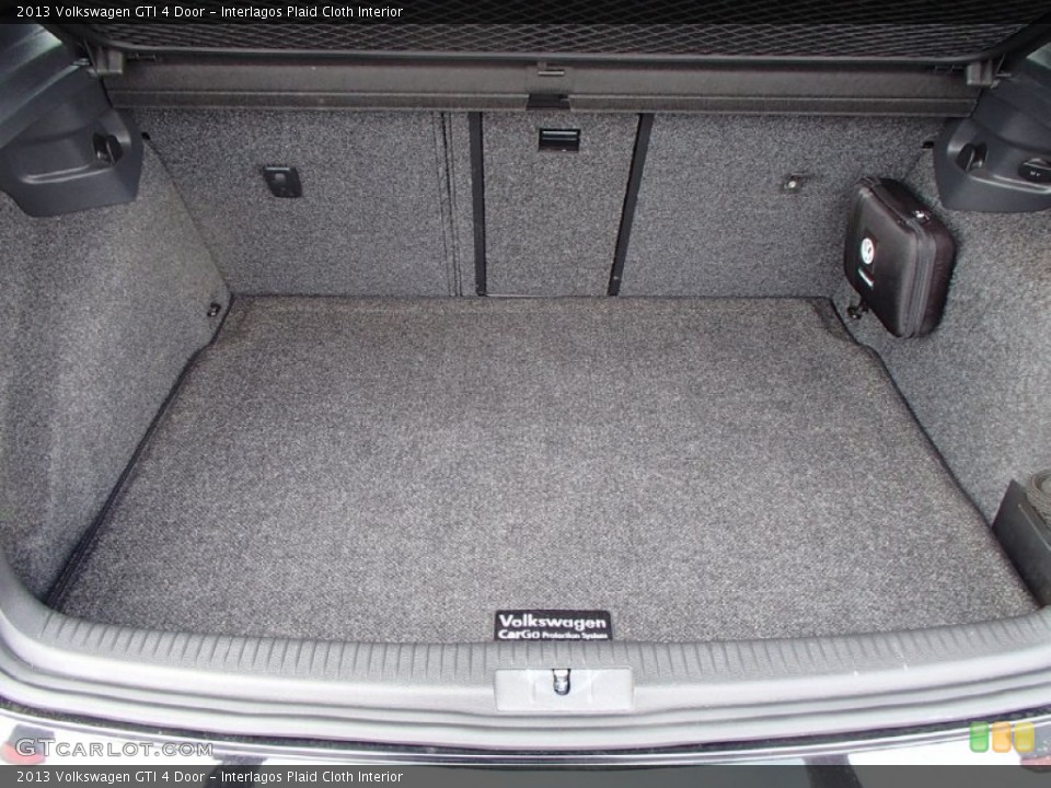Interlagos Plaid Cloth Interior Trunk for the 2013 Volkswagen GTI 4 Door #90900448