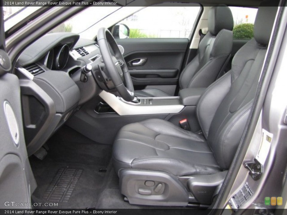 Ebony Interior Front Seat for the 2014 Land Rover Range Rover Evoque Pure Plus #90912667